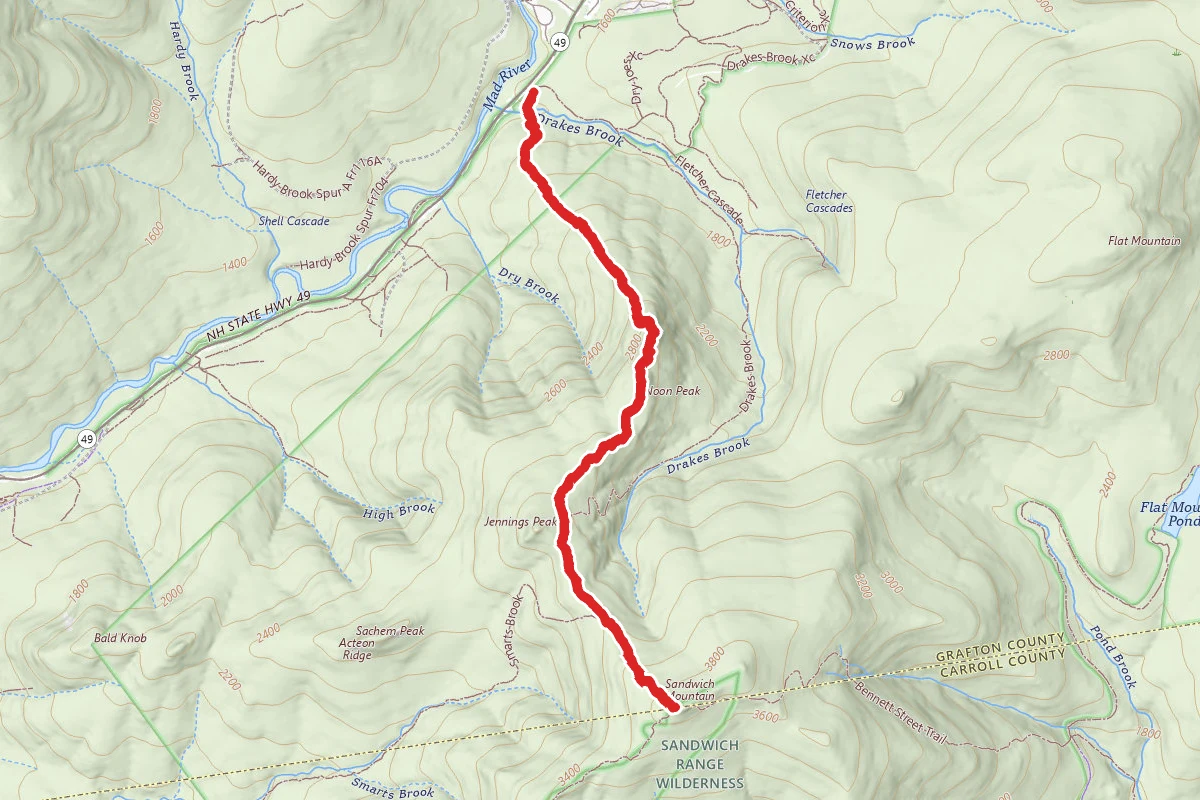 Sandwich Mountain Trail