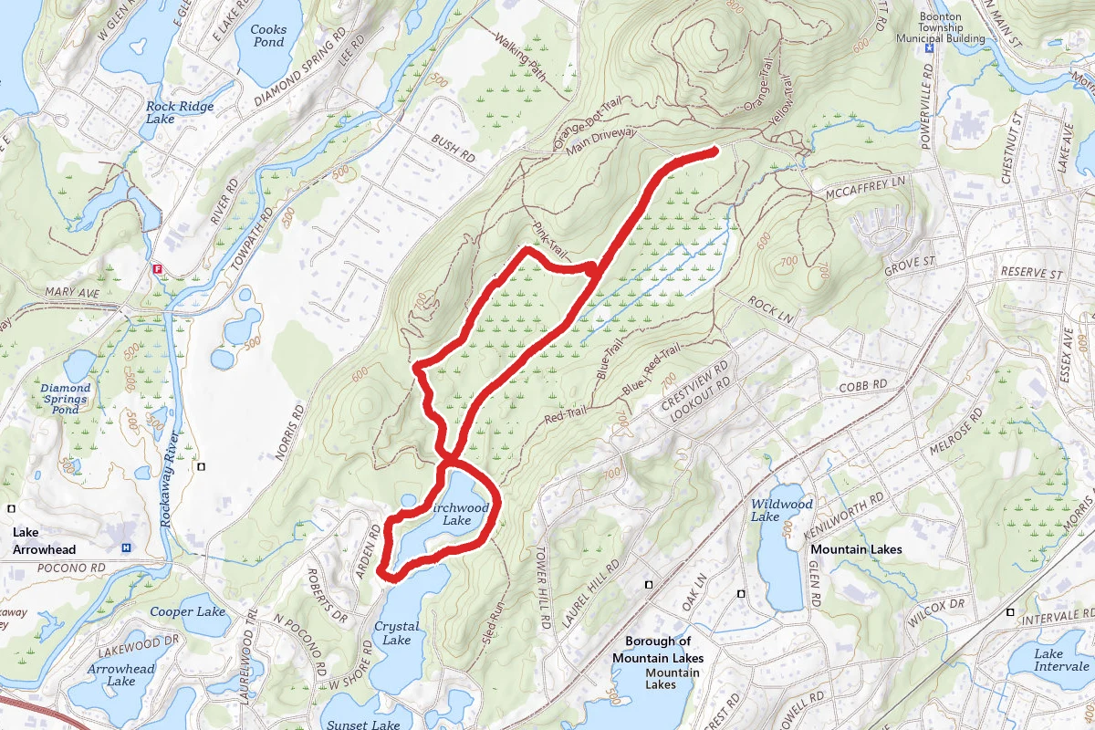 Birchwood Lake via White Trail