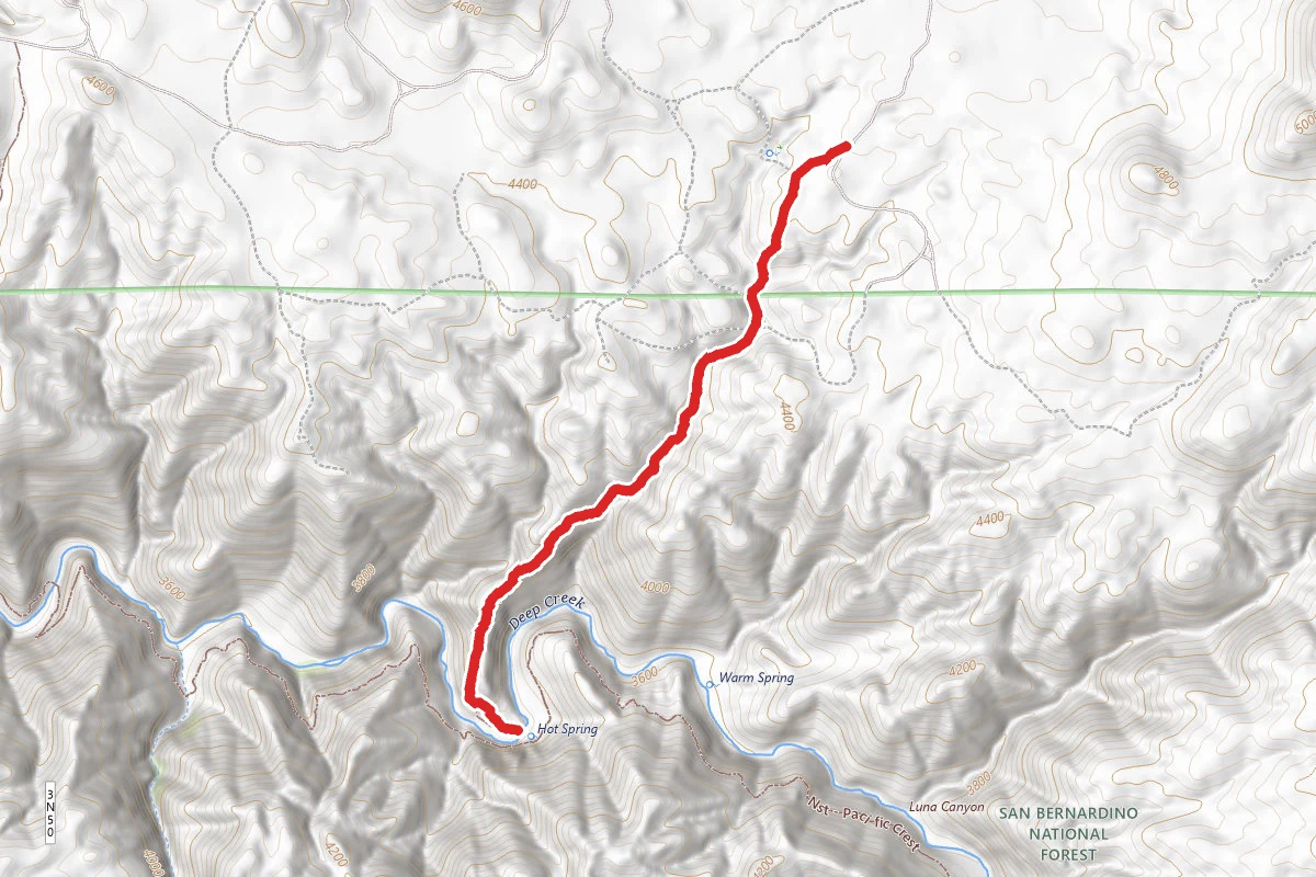 Deep Creek Hot Springs Trail