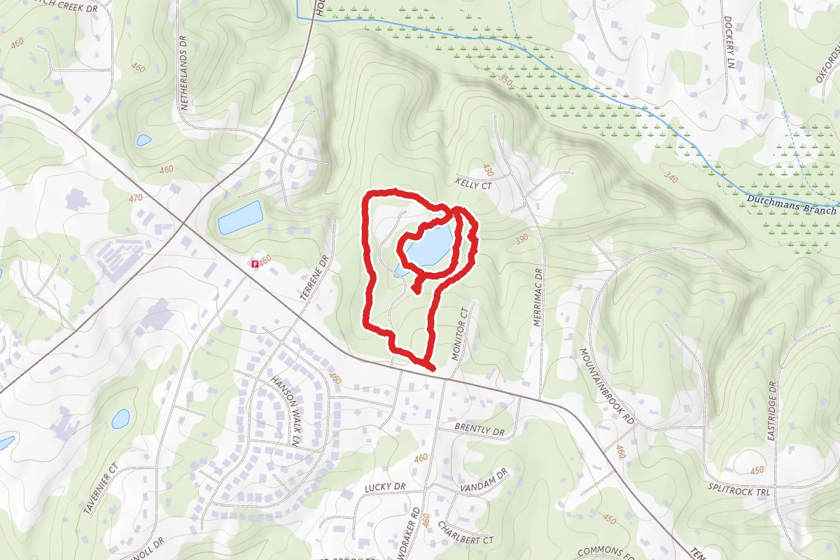 Crowder District Park Loop Trail