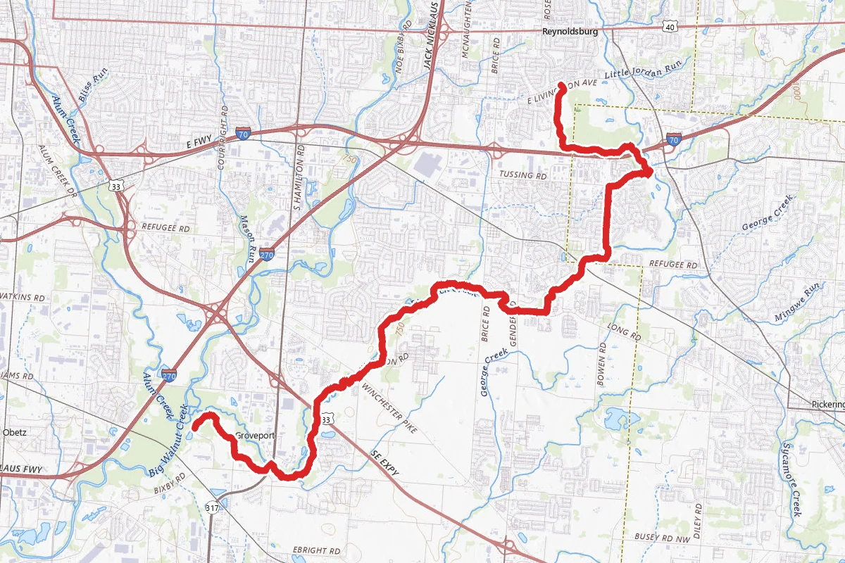 BlackLick Creek Greenway Trail