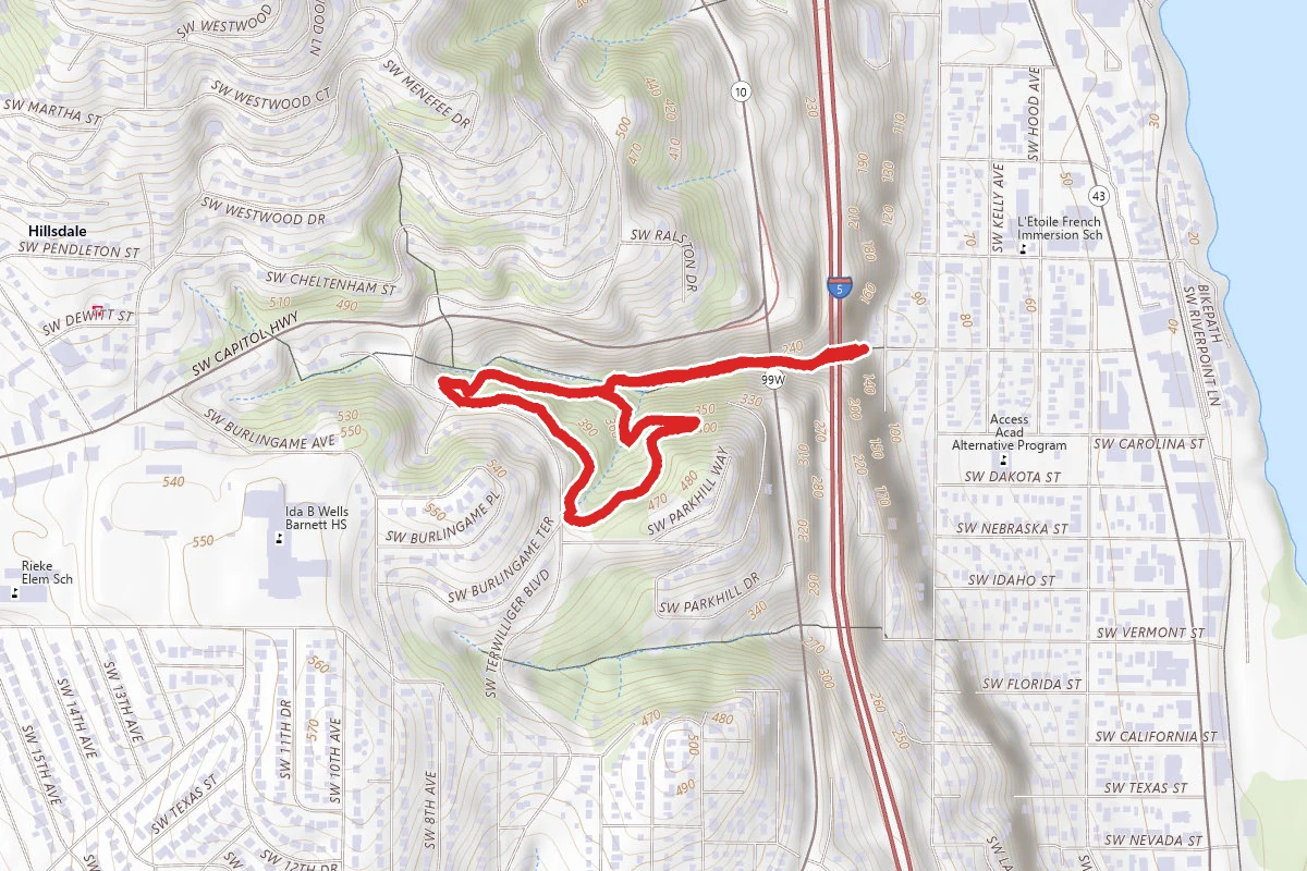 George Himes Park Loop