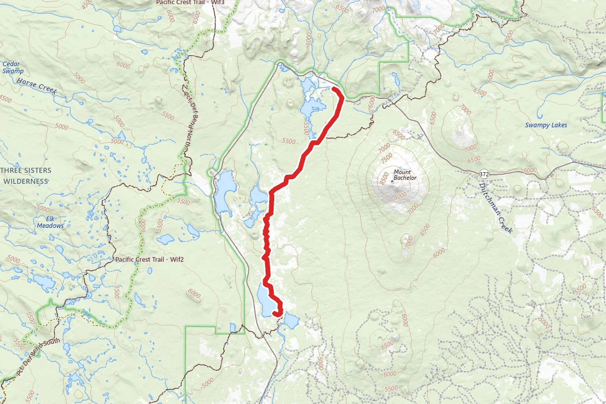 Sparks Lake Trail