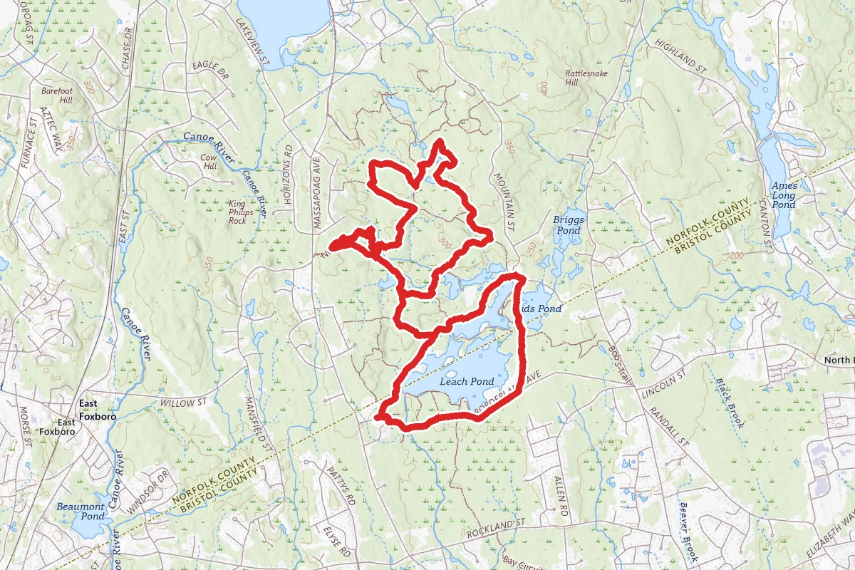 Borderland State Park Loop Trail