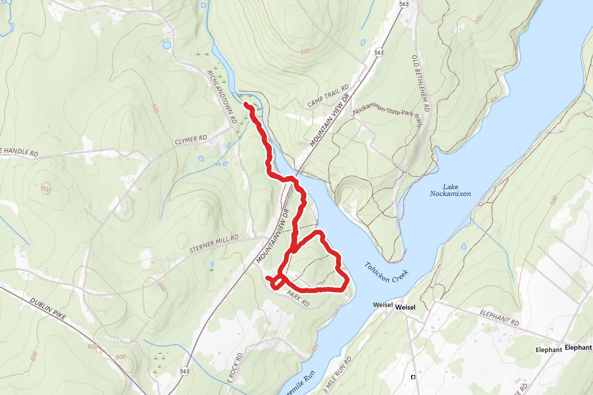 Sterner Mill and Old High Bridge Trail