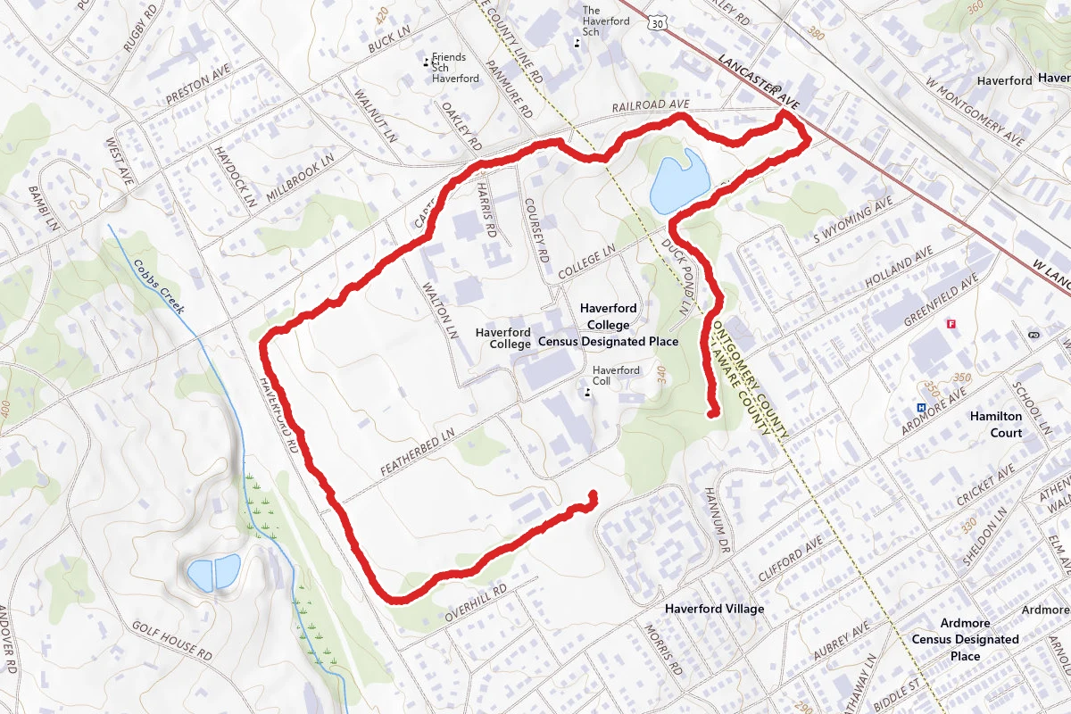 Haverford College Trail