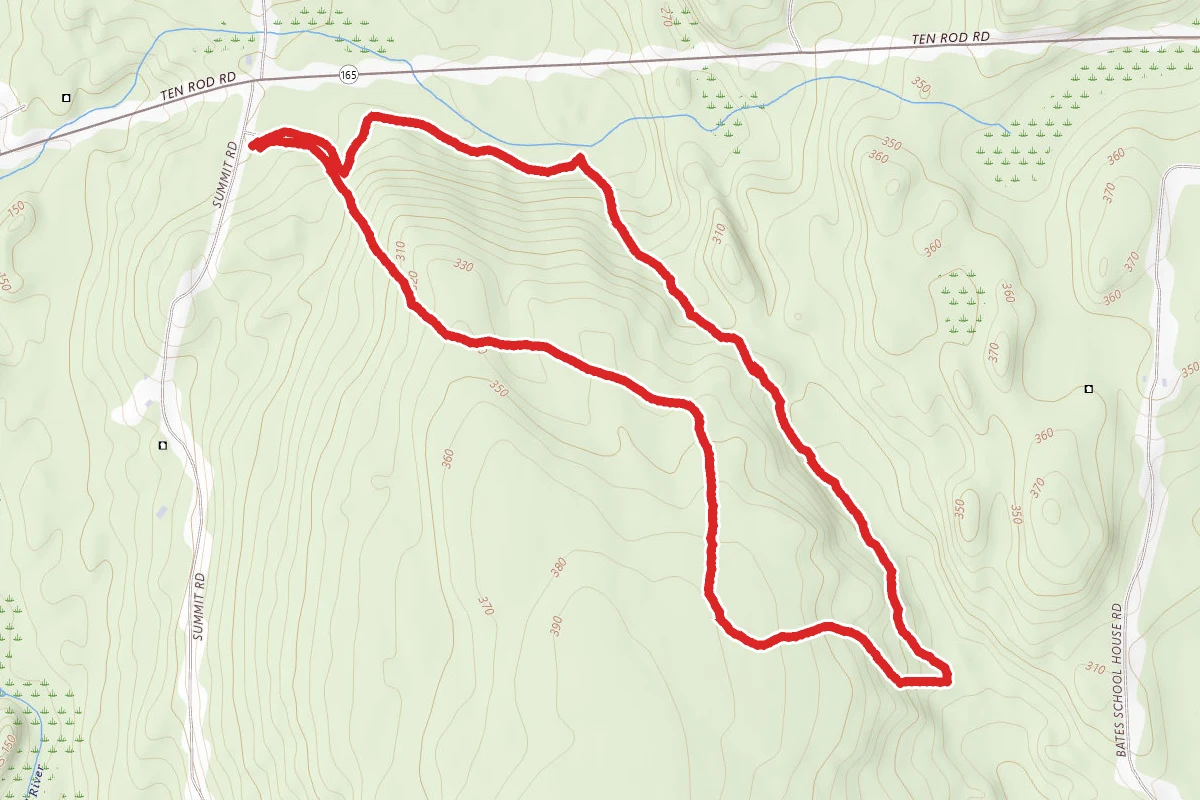 Mount Tom and Bald Hill Brook Trail
