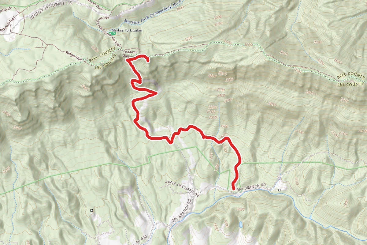 Chadwell Gap Trail