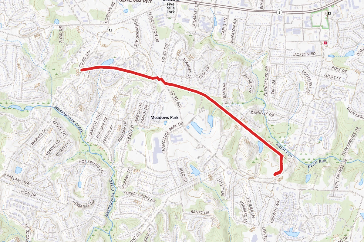 Virginia Central Railway Trail (Chancellor)