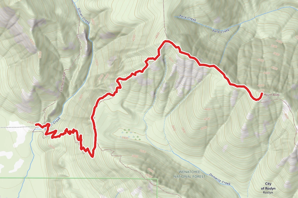 Mount Baldy via Domerie Divide Trail