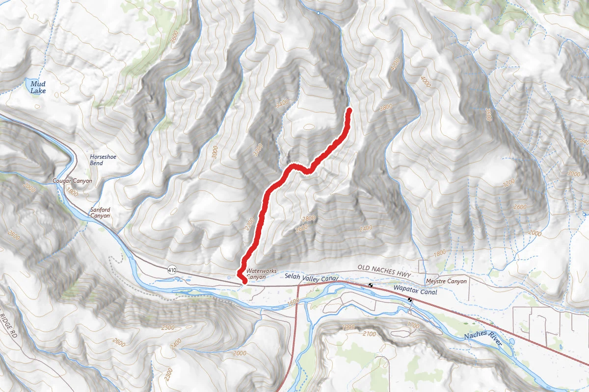 Waterworks Canyon Trail