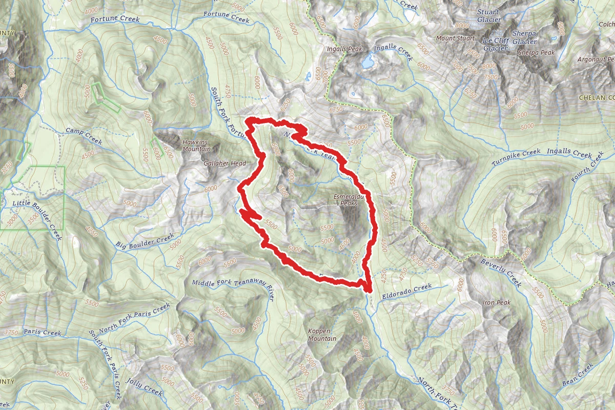 Esmeralda Basin Loop Trail