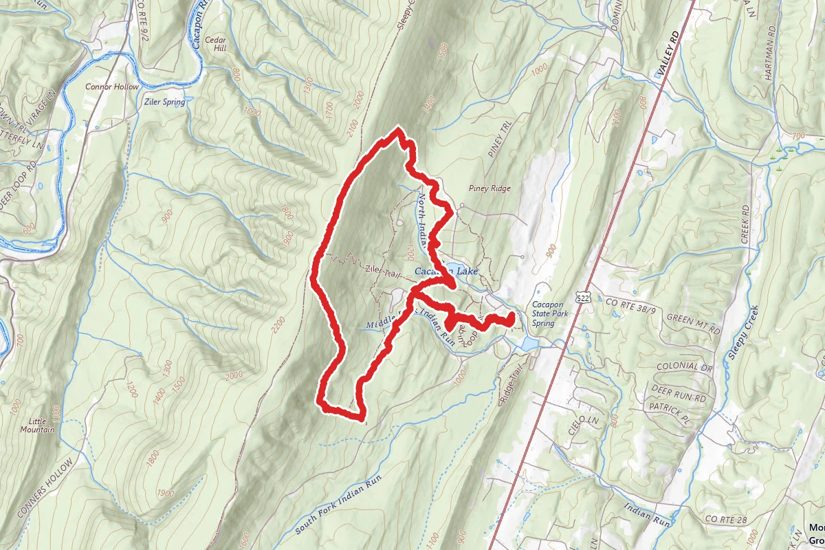 Laurel and Ziler Loop Trail