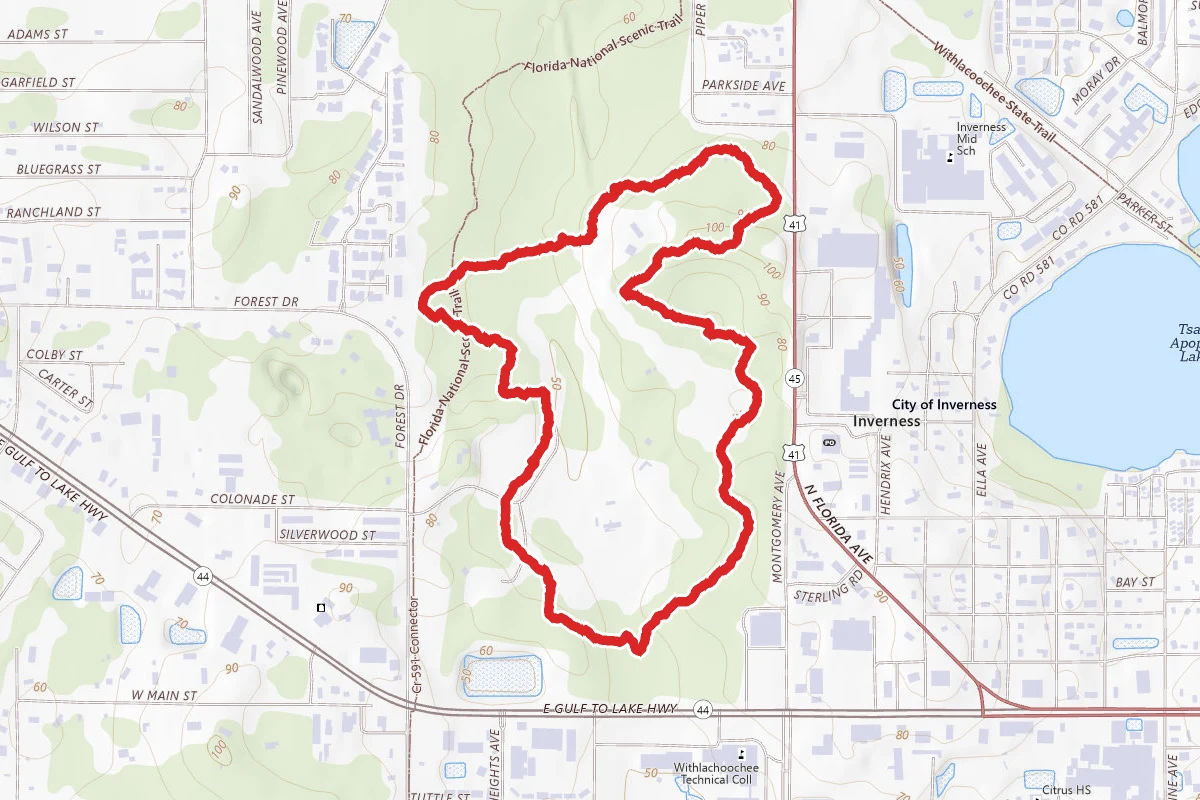Whispering Pines City Park (Perimeter Trail)