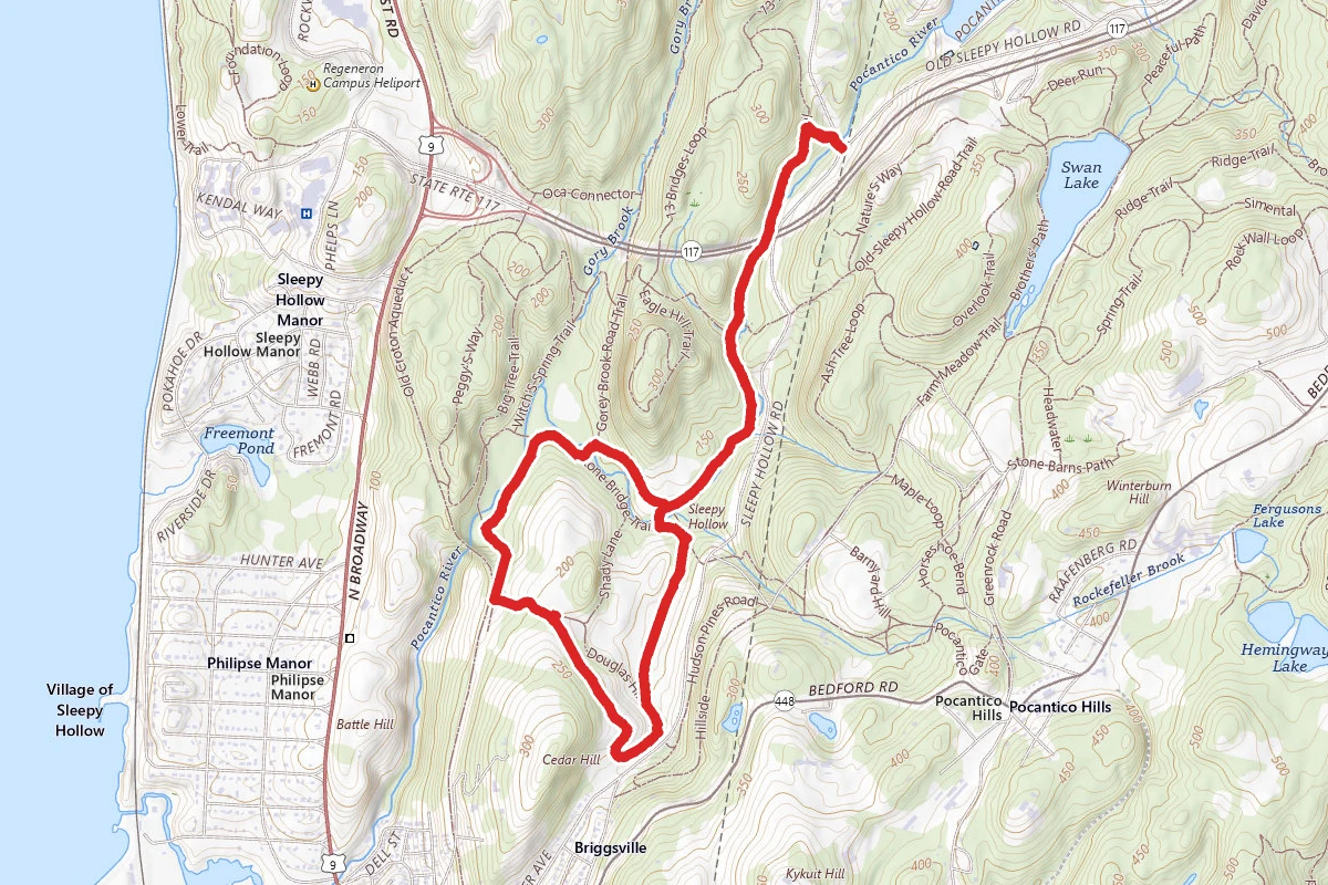 Pocantico River to Douglas Hill Loop