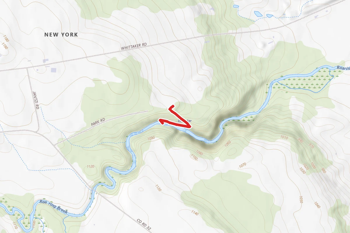 Whittaker Falls Trail