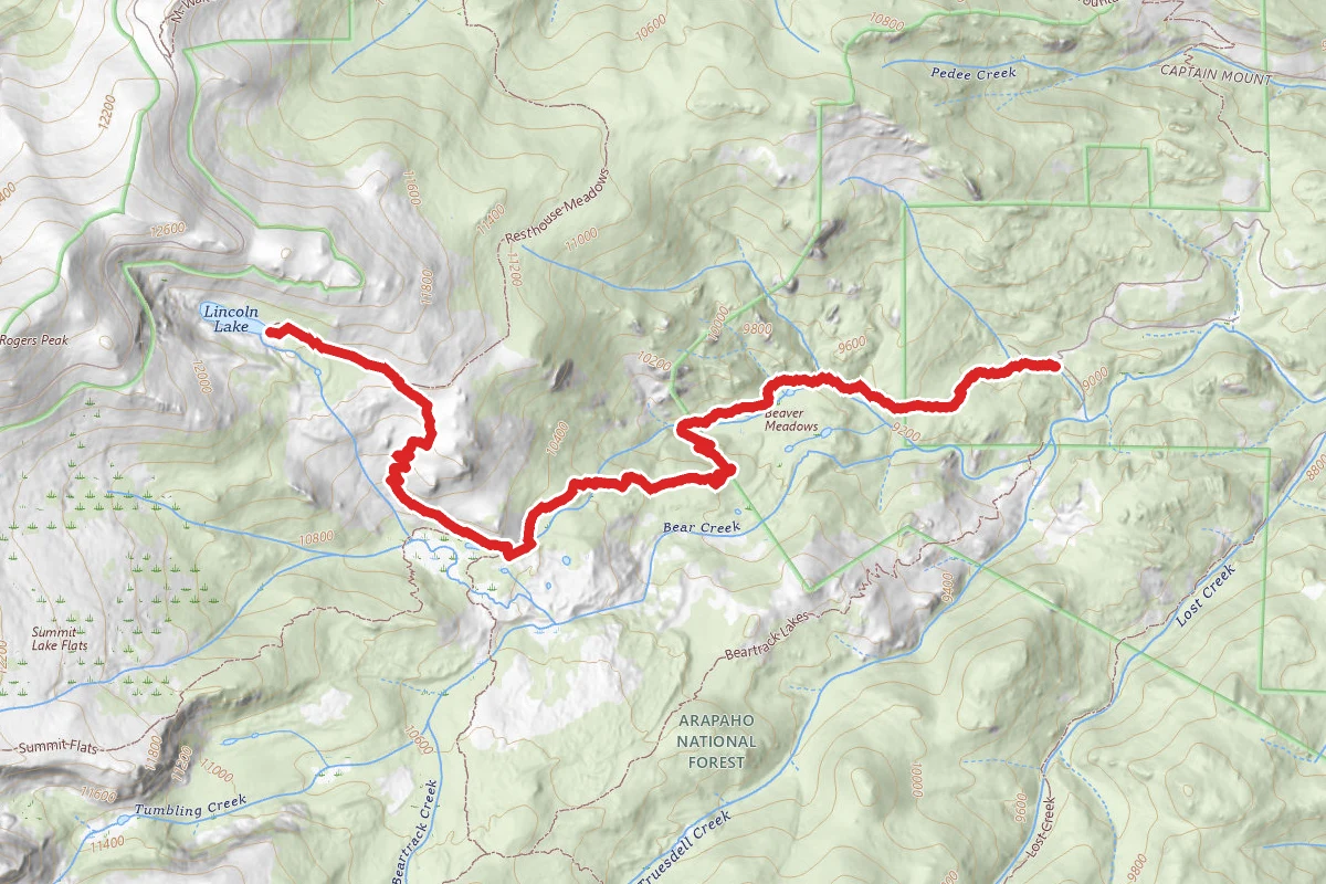 Beaver Meadows Trail