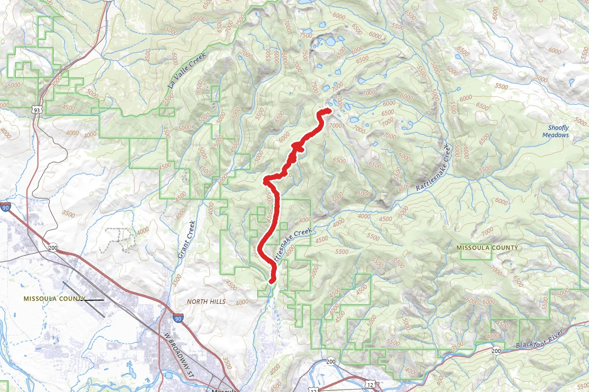 Stuart Peak Trail