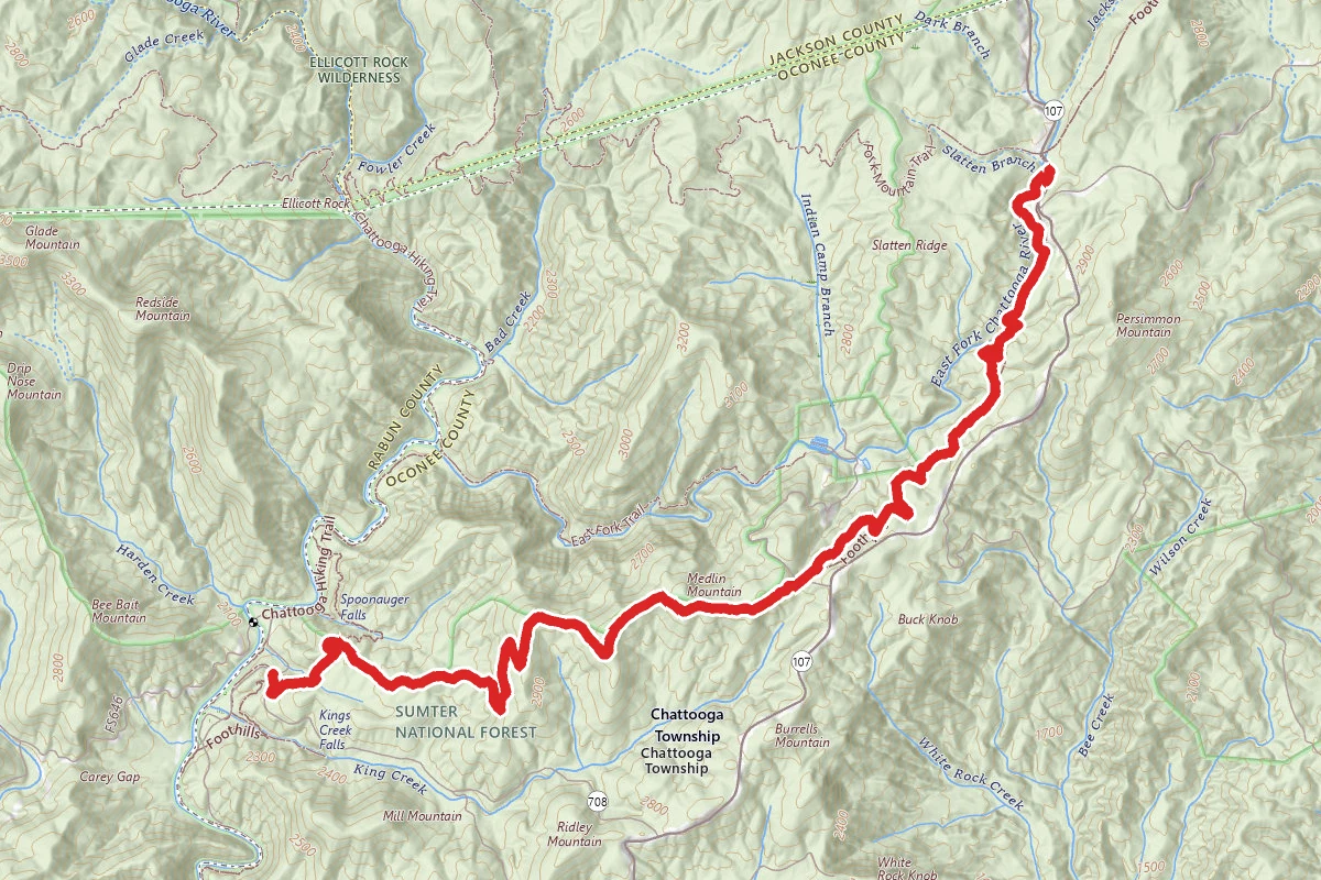 Foothills Trail - A9 to A11