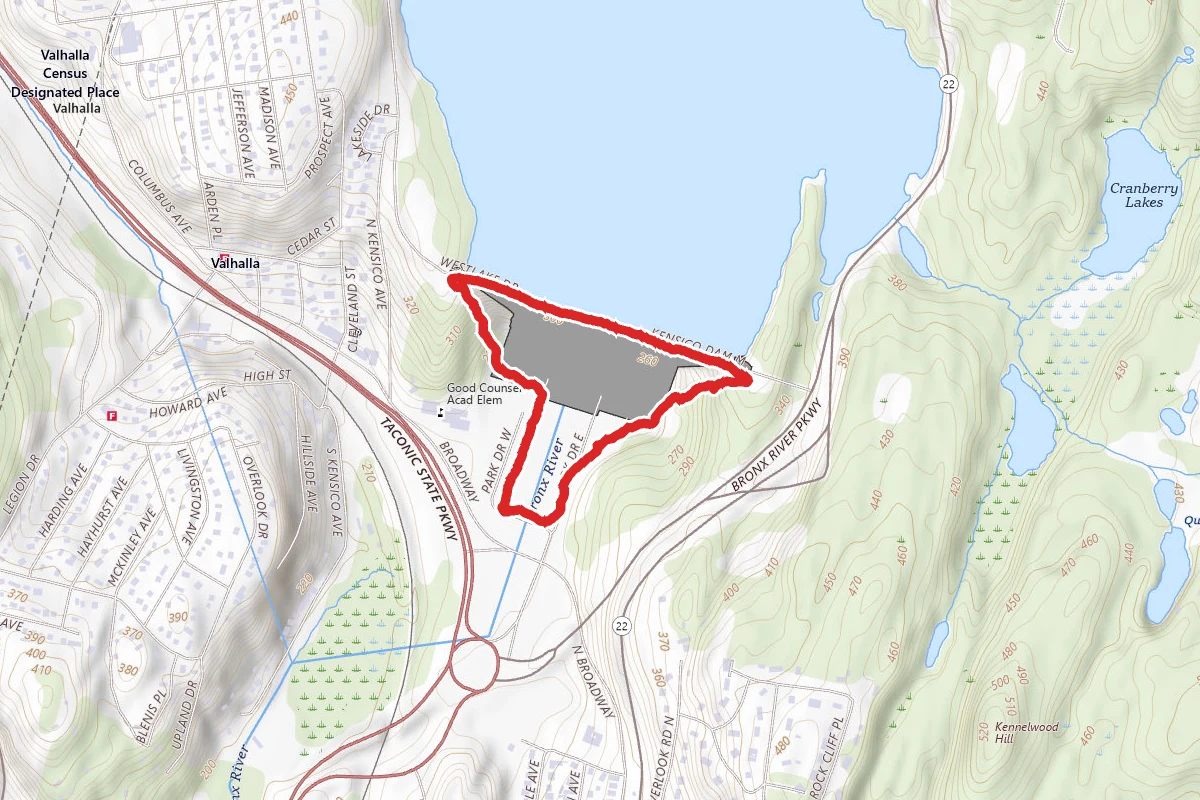 Kensico Dam Staircase Loop