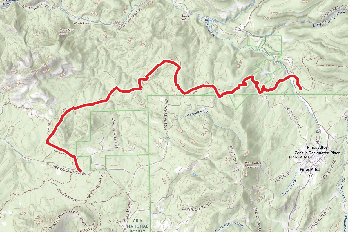 Continental Divide Trail Segment 7