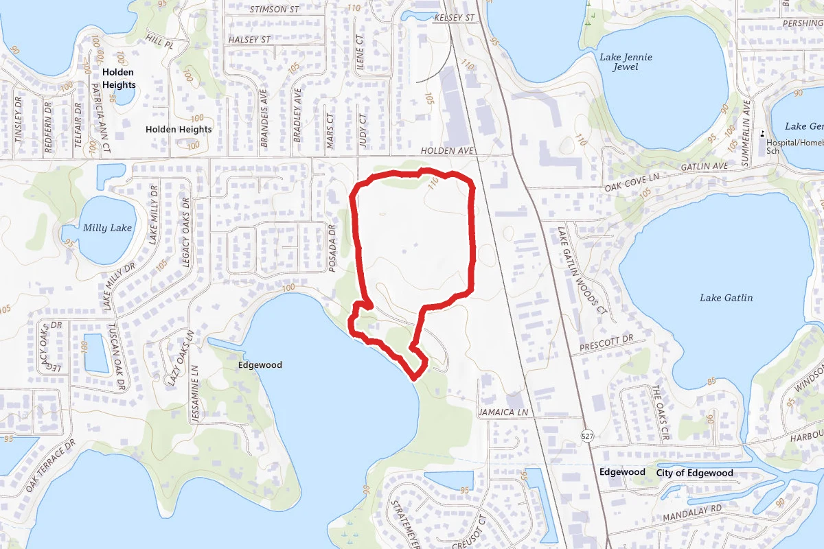 Cypress Grove Park Loop Trail