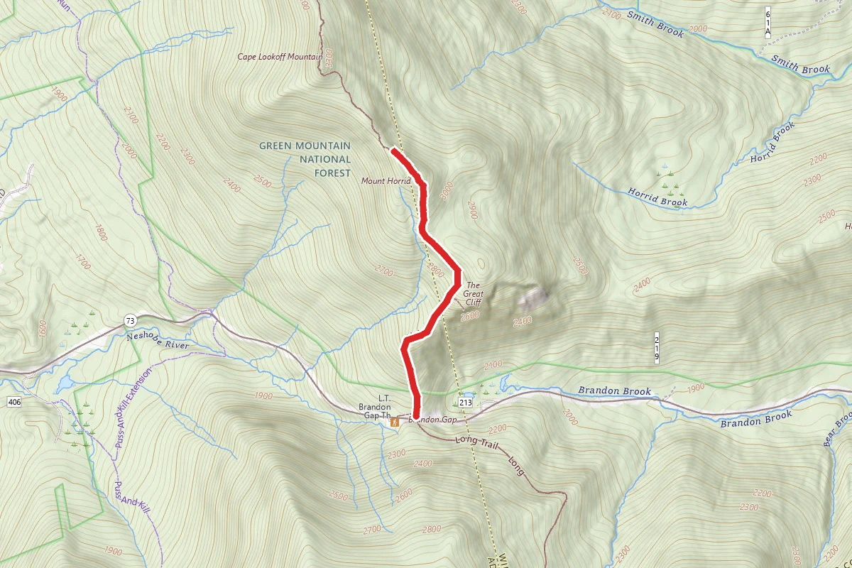 The Long Trail to Mount Horrid