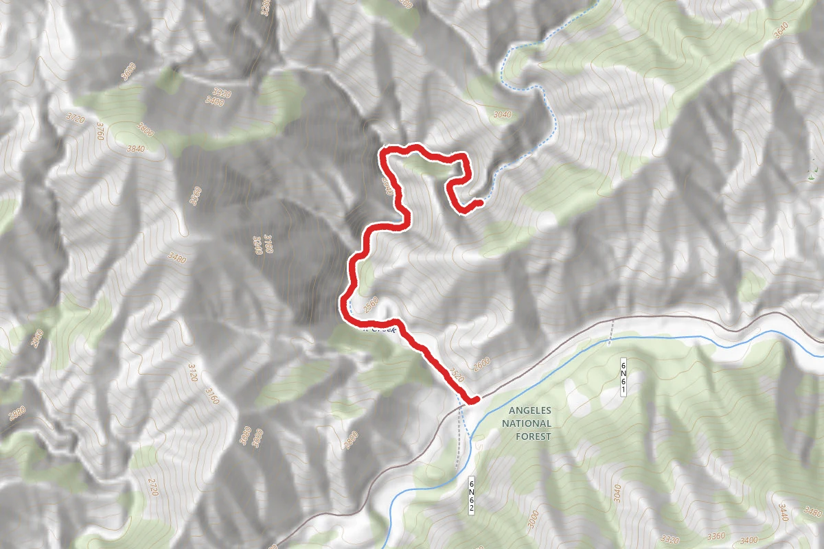 Castaic Falls Trail
