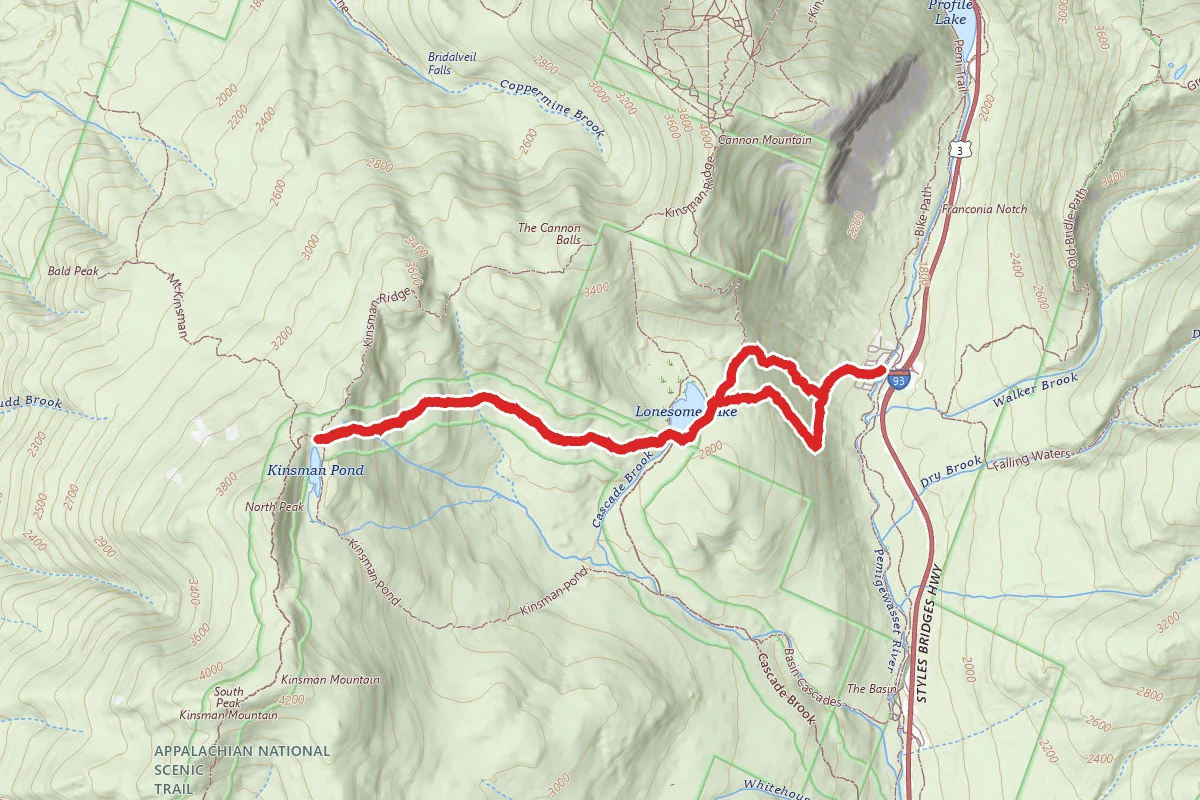 Kinsman Pond Trail