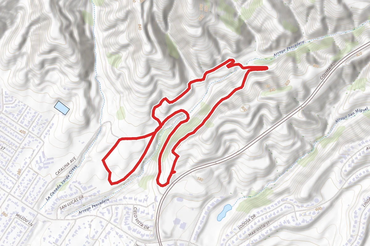 Arroyo Pescadero and Deer Loop Trail