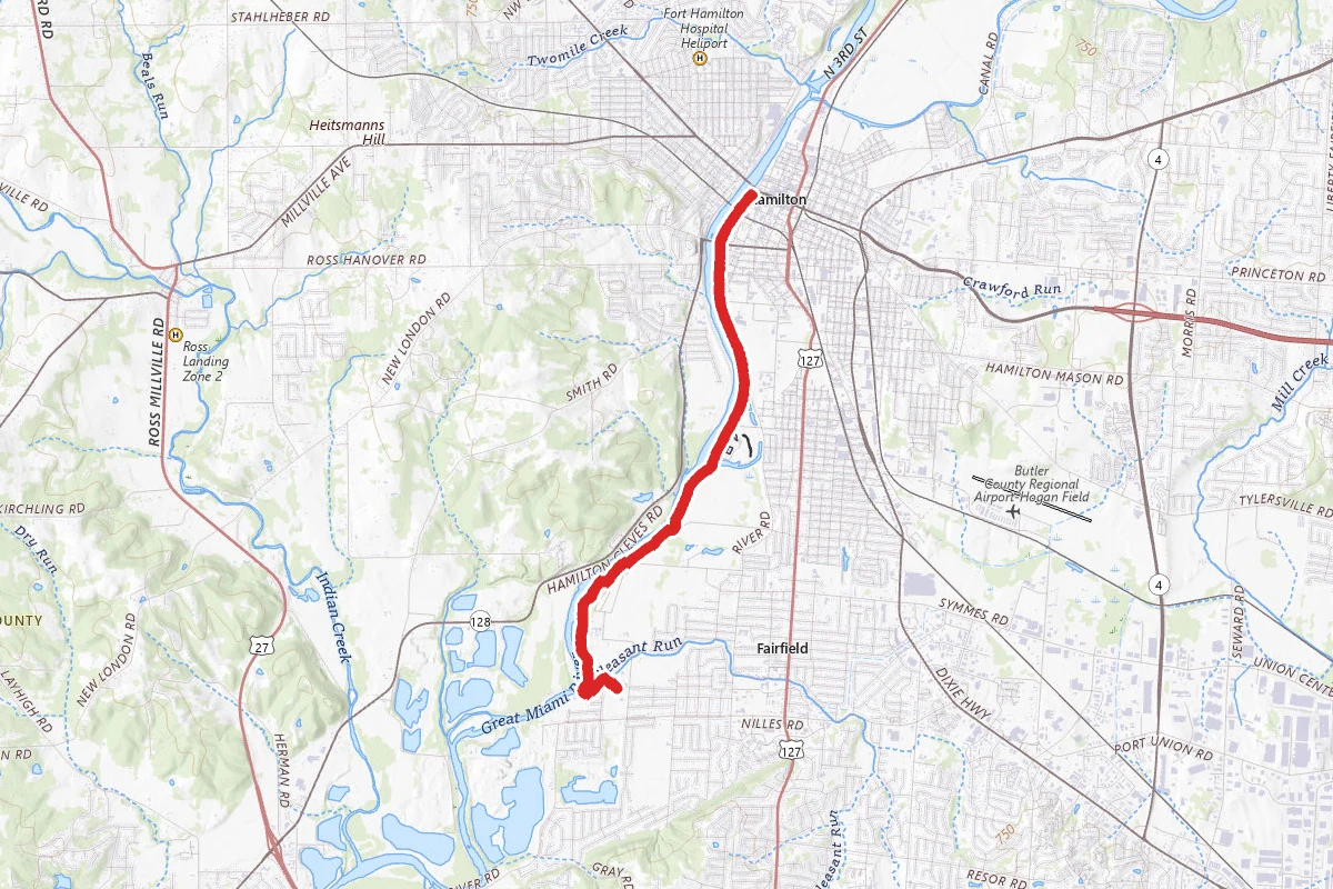 Hamilton-Fairfield Bike Trail