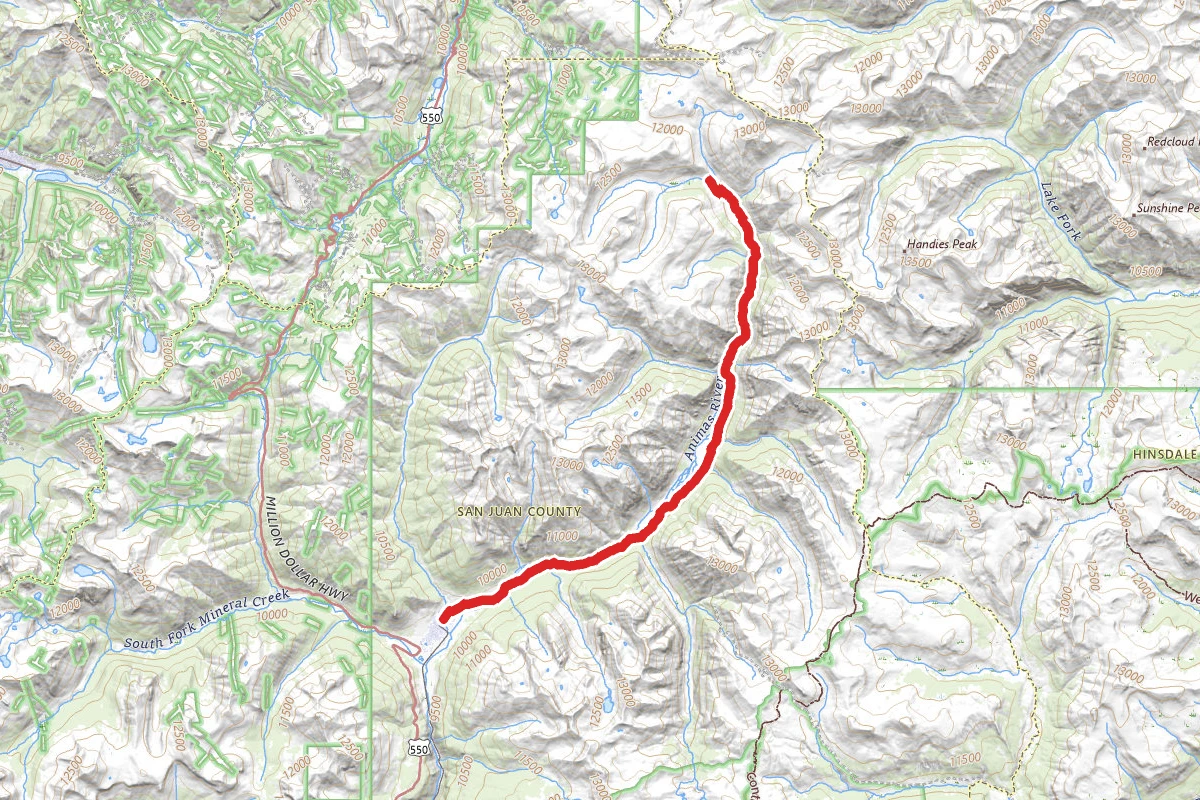 Animas Forks Ghost Town OHV Route