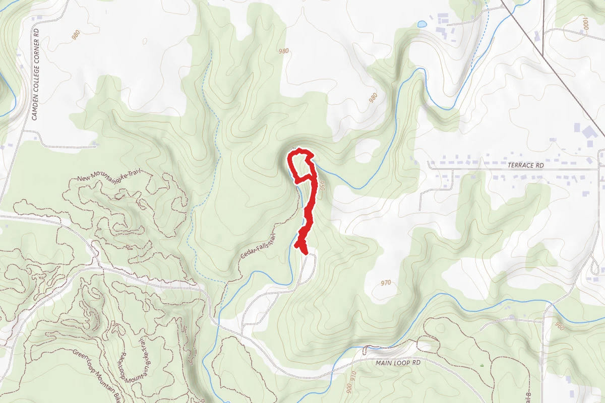 Cedar Falls Hiking Trail