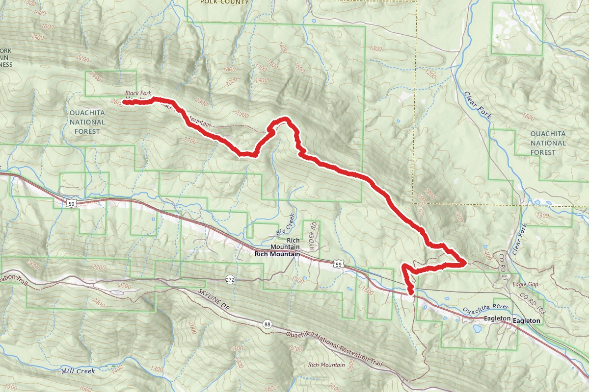 Black Fork Mountain Trail