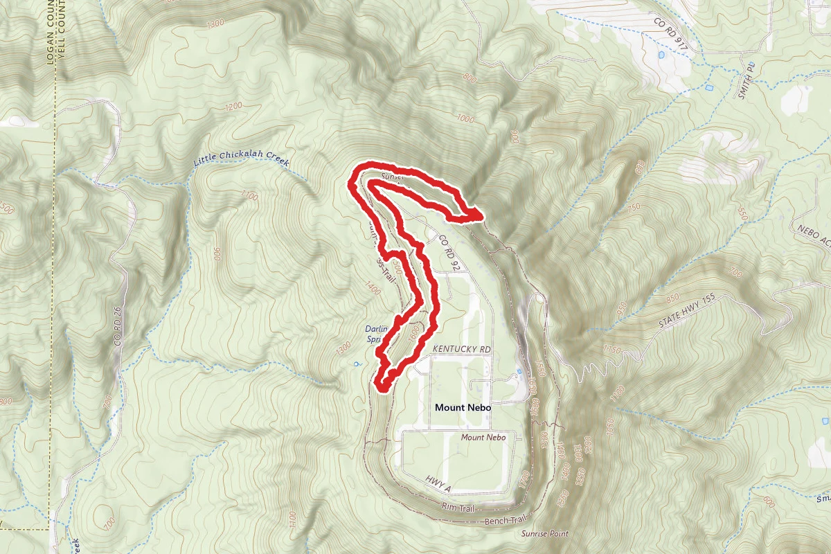 Nebo Springs and Steps Trail