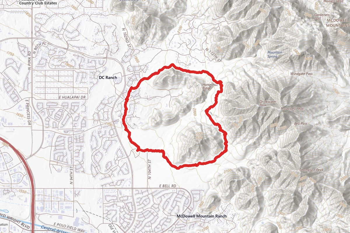 Desert Parks Trail Loop