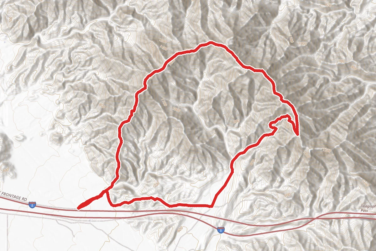 Long Telegraph Pass Loop