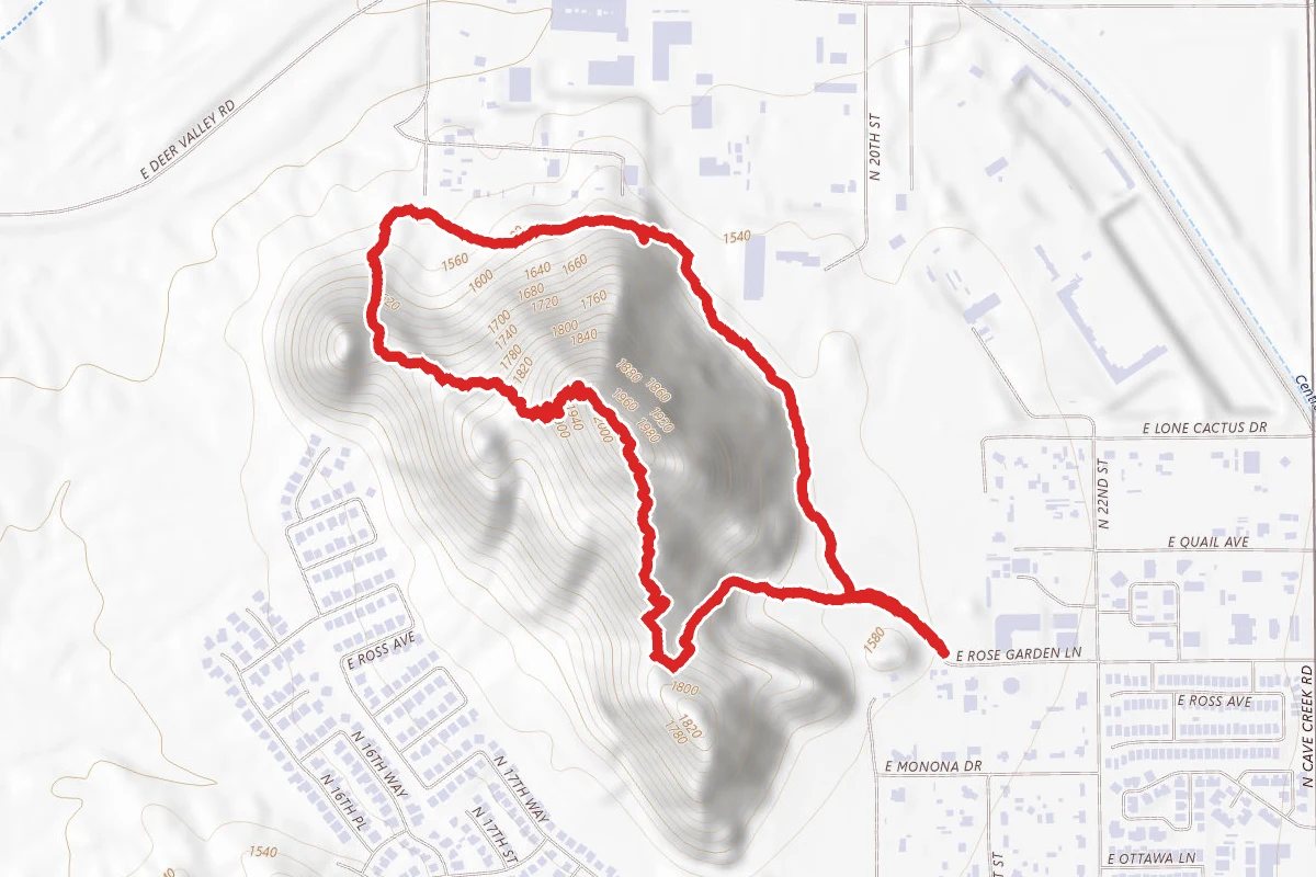 Scarlet Canyon Alternative Loop
