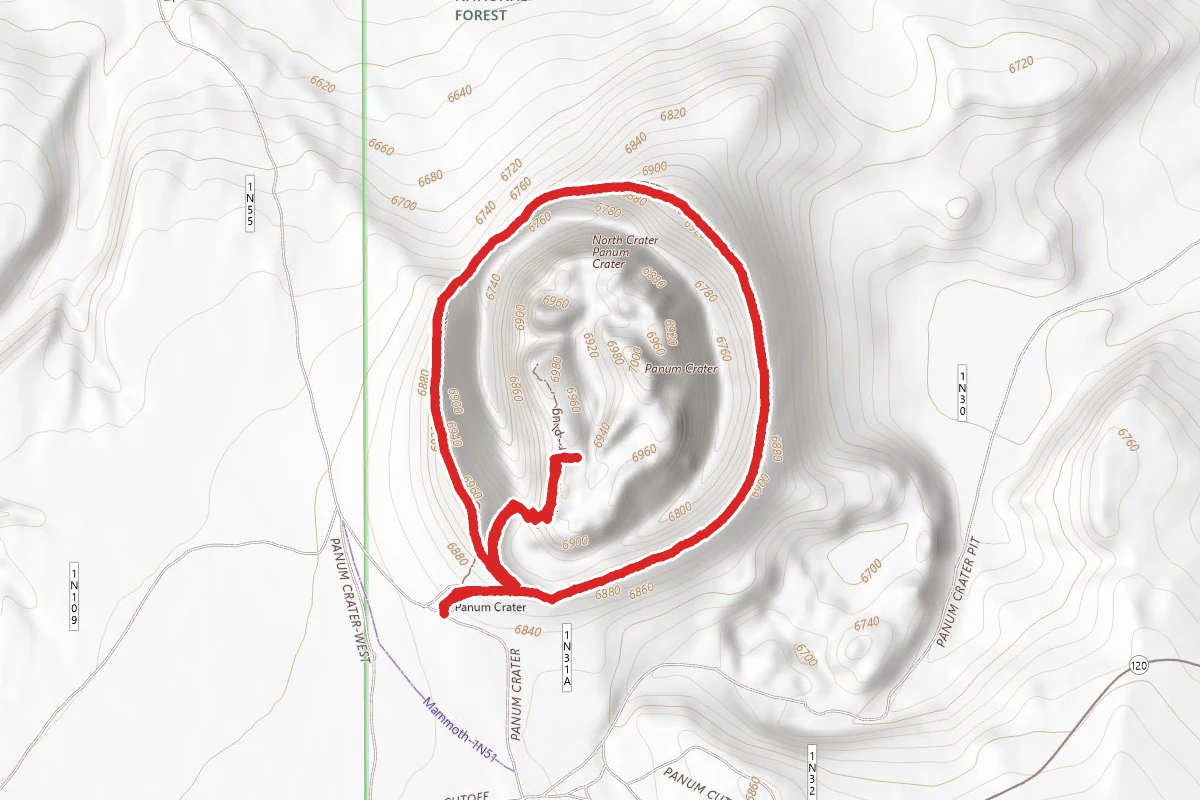 Panum Crater Trail