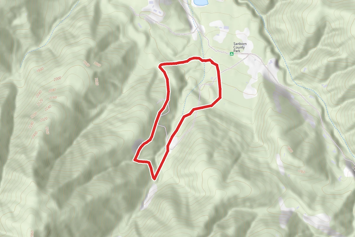 Peterson Memorial Trail and Sanborn Trail
