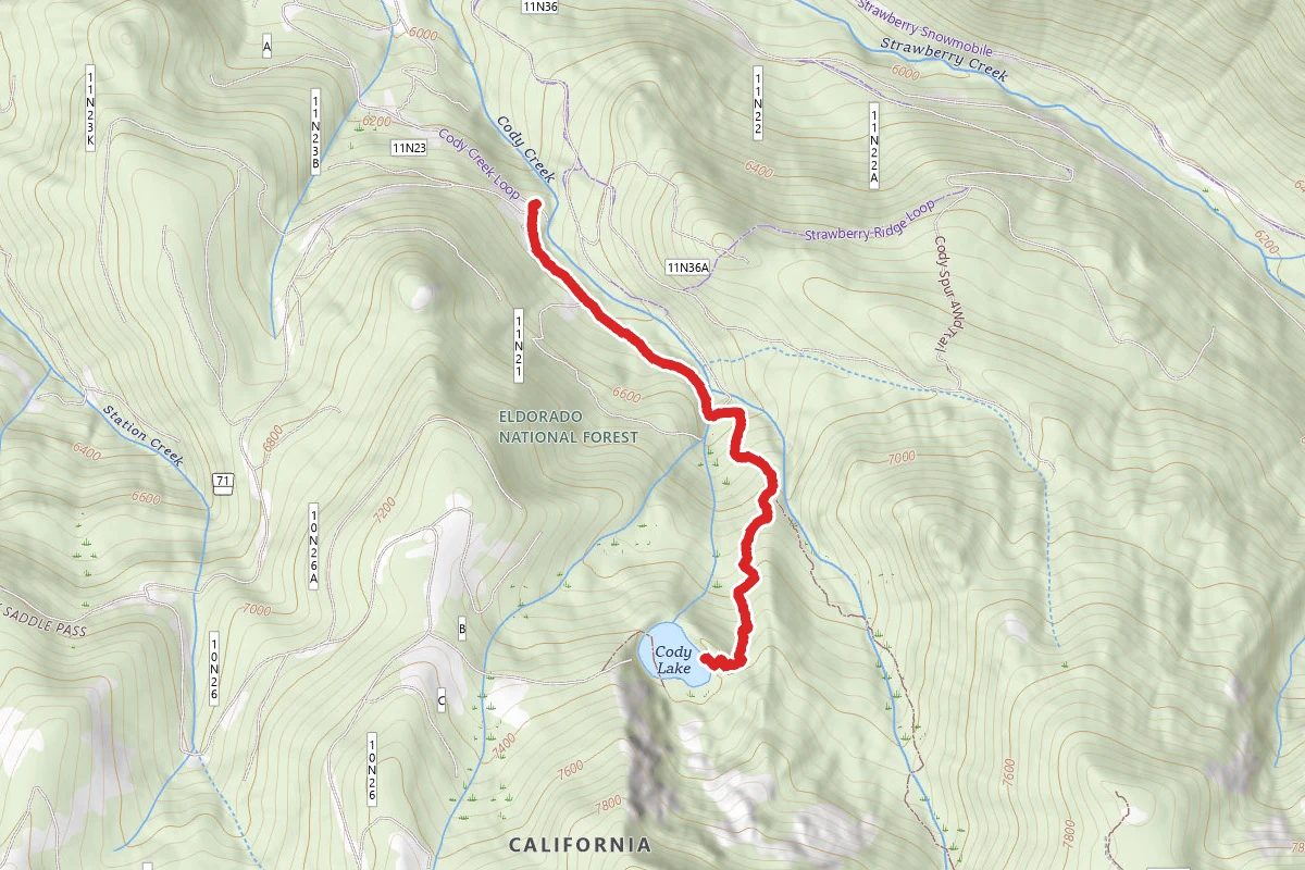 Cody Lake Trail