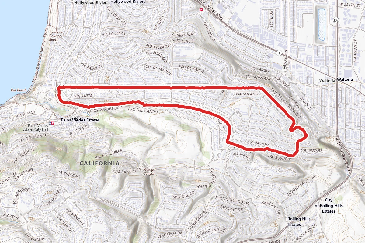 Palos Verdes Estates Loop