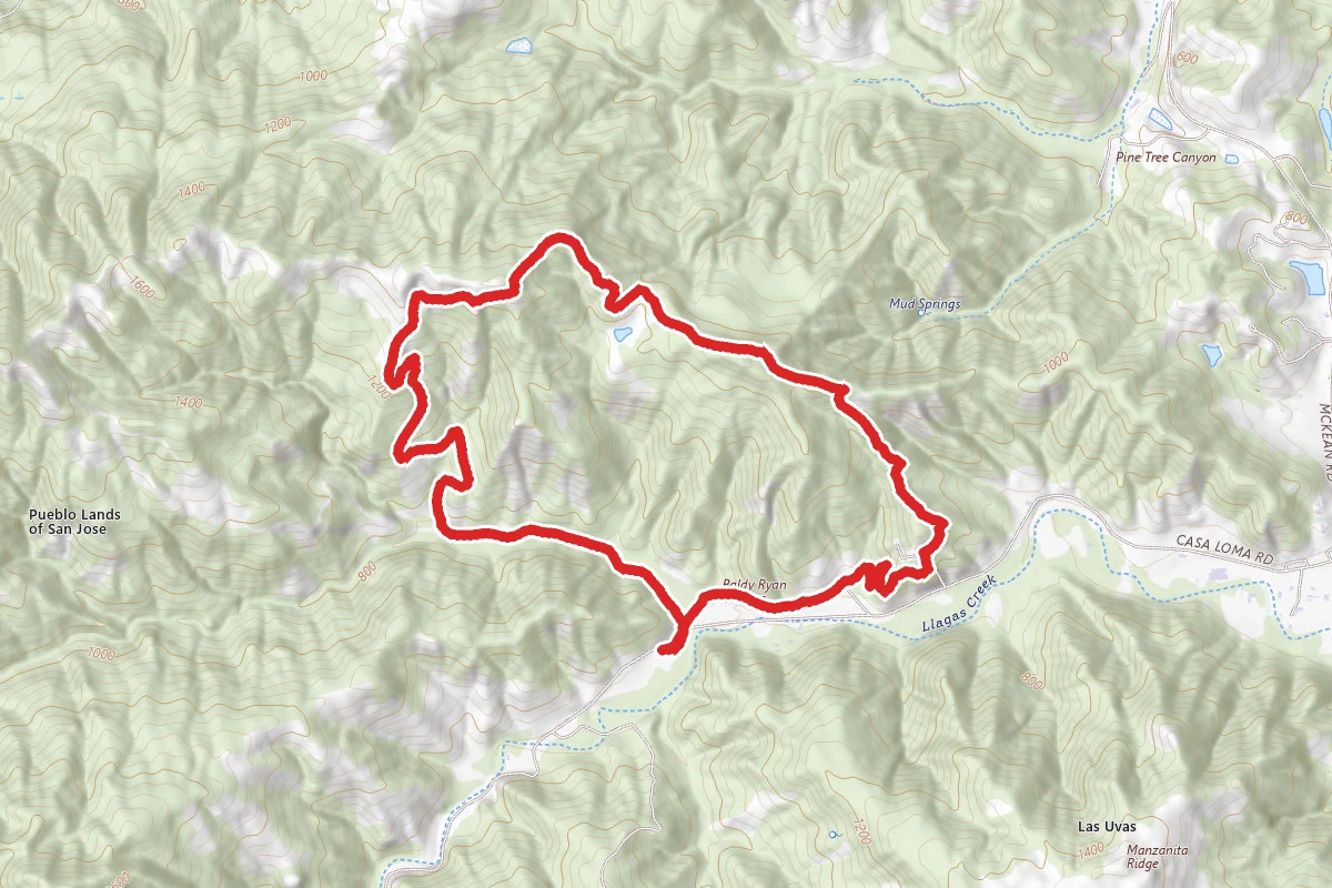 Bald Peaks Trail to Serpentine Loop