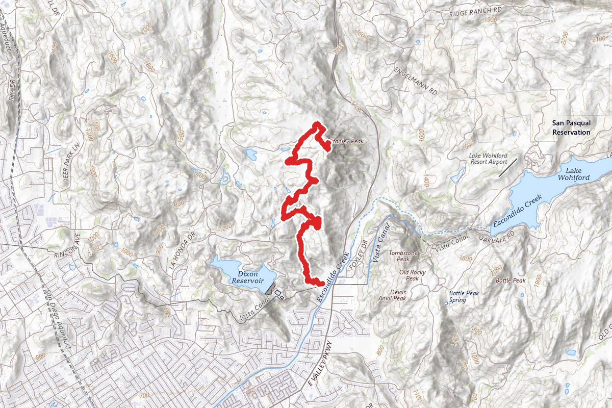 Stanley Peak via Sage Trail