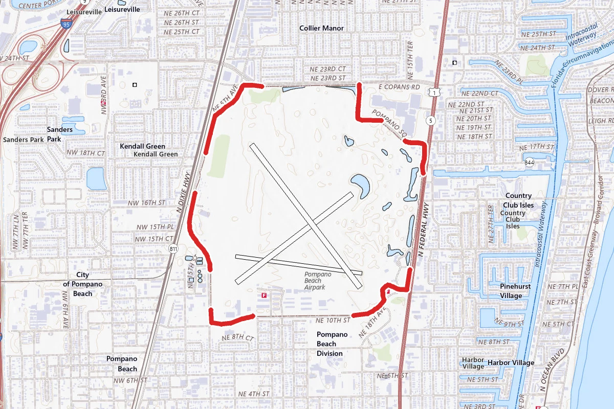 Pompano Airpark Bike Trail