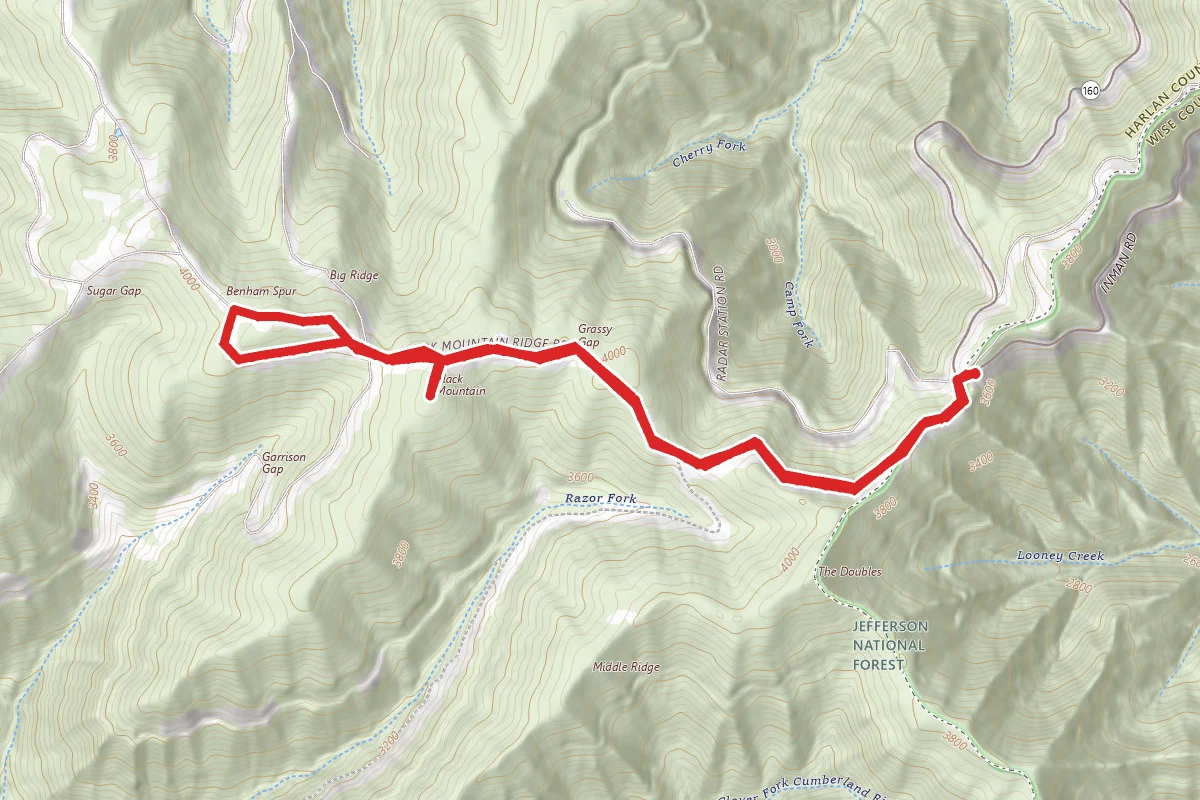 Black Mountain - Kentucky Highpoint