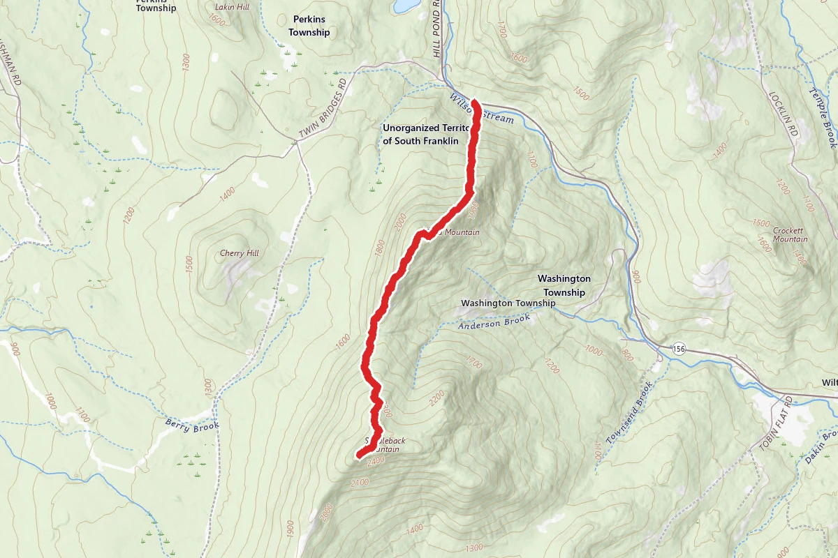 Saddleback Mountain via Bald Mountain Trail