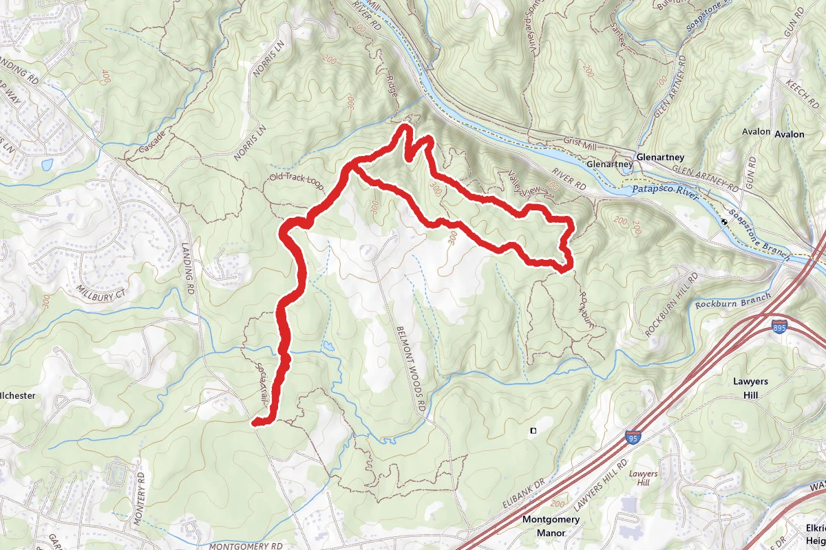 Morning Choice, Ridge Trail and Old Connector Loop