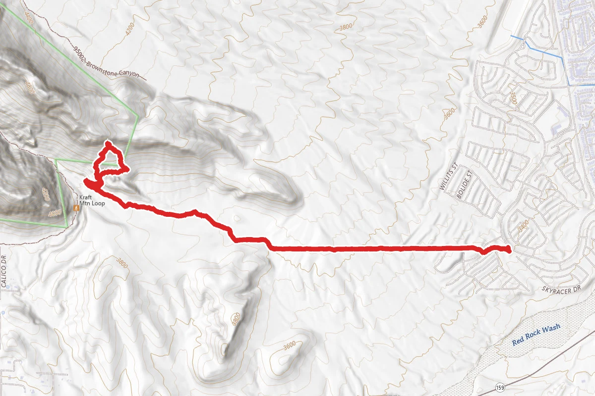 Calico Basin Trail