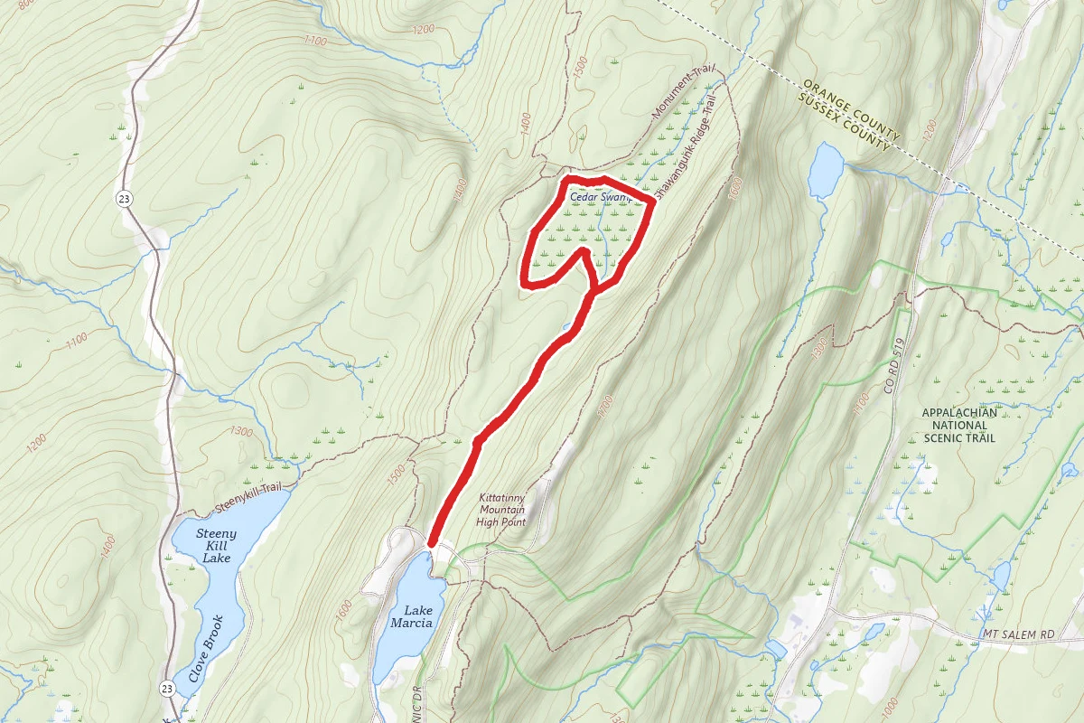 White Cedar Swamp Trail